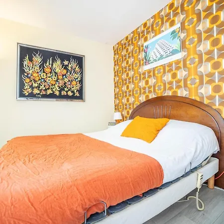 Le Seventie's 3 Terrasse-netflix-wifi-parking-mer-top Pros Servicesconciergerie Daire La Grande Motte