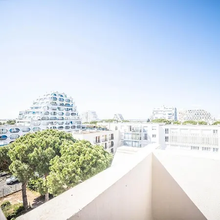 Le Seventie's 3 Terrasse-netflix-wifi-parking-mer-top Pros Servicesconciergerie La Grande Motte